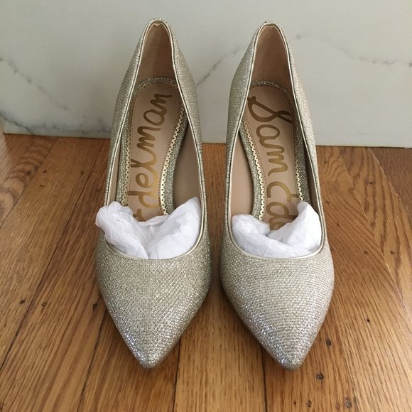Sam Edelman Hazel Pumps • Jute Glam Mesh - Picture 1 of 5